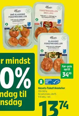 Coop 365 Havets fiskefrikadeller tilbud