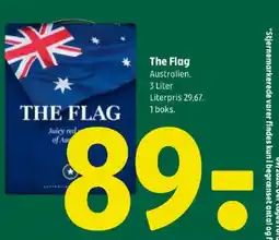 Coop 365 The flag Literpris 29,67. 1 boks. tilbud