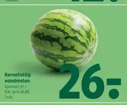 Coop 365 Kernefattig vandmelon tilbud