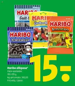 Coop 365 Haribo slikpose tilbud