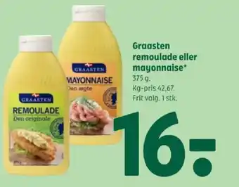 Coop 365 Graasten remoulade eller mayonnaise tilbud