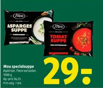 Coop 365 Mou specialsuppe tilbud