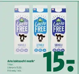 Coop 365 Arla laktosefri mælk tilbud