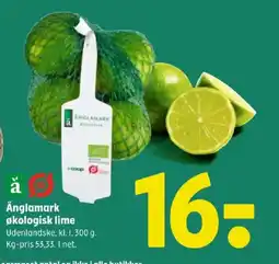 Coop 365 Änglamark økologisk lime tilbud