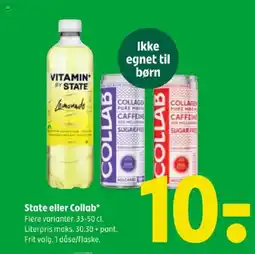 Coop 365 State eller Collab tilbud