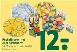 Coop 365 Påskefigurer i net eller påskehare tilbud