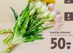 Coop 365 Kunstige tulipaner tilbud
