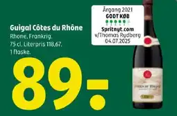 Coop 365 Guigal Côtes du Rhône tilbud