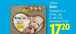 Lidl Lupilu bleer tilbud