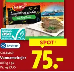 Lidl Sol&mar vannameirejer tilbud