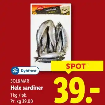 Sol&mar hele sardiner