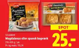 Lidl Sol&mar magdalenas eller spansk bagværk tilbud