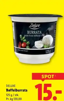 Lidl Deluxe bøffelburrata tilbud