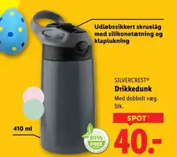 Lidl Silvercrest drikkedunk tilbud