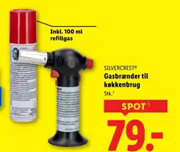Lidl Silvercrest gasbrænder til køkkenbrug tilbud