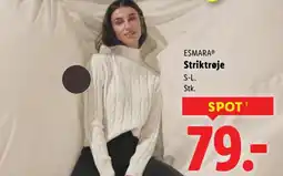 Lidl ESMARA Striktrøje tilbud