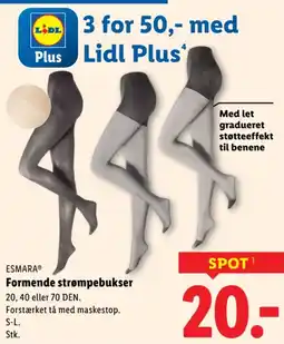 Lidl Esmara formende strømpebukser tilbud