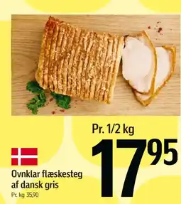 Føtex Ovnklar flæskesteg af dansk gris tilbud