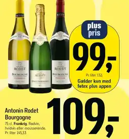 Føtex Antonin Rodet Bourgogne tilbud