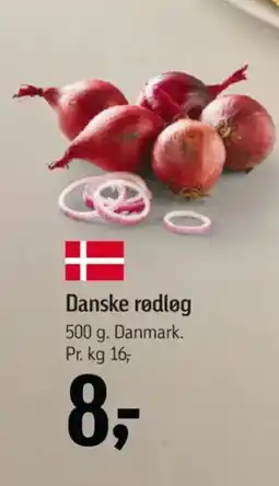 Føtex Danske rødløg tilbud