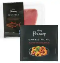 Føtex Salling princip tunsteak, rejer eller gambas pil pil tilbud