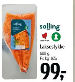 Føtex Salling laksestykke tilbud
