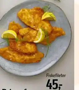 Føtex Fiskefileter tilbud