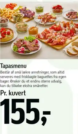 Føtex Tapasmenu tilbud
