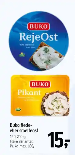 Føtex Buko fløde- eller smelteost tilbud