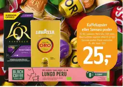 Føtex Kaffekapsler eller Senseo puder tilbud