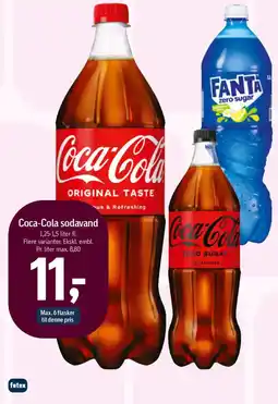 Føtex Coca-Cola sodavand tilbud