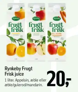 Føtex Rynkeby Frugt Frisk juice tilbud