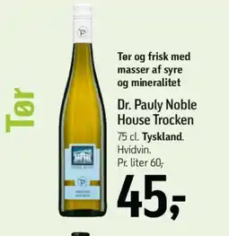 Føtex Dr. Pauly Noble House Trocken tilbud