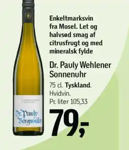 Føtex Dr. Pauly Wehlener Sonnenuhr tilbud