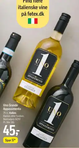 Føtex Uno Grande Appassimento tilbud