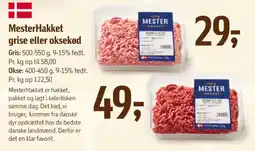 Føtex MesterHakket grise eller oksekød tilbud