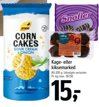 Føtex Kage- eller kiksemarked tilbud