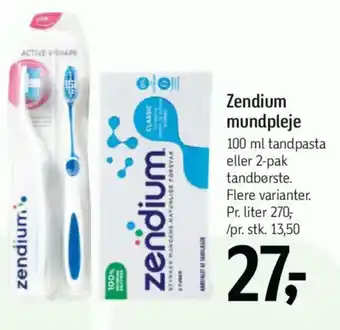Føtex Zendium mundpleje tilbud