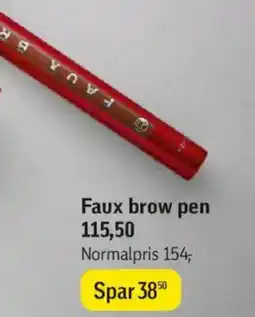 Føtex L'Oréal Paris Faux brow pen tilbud