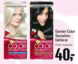 Føtex Garnier Color Sensation hårfarve tilbud