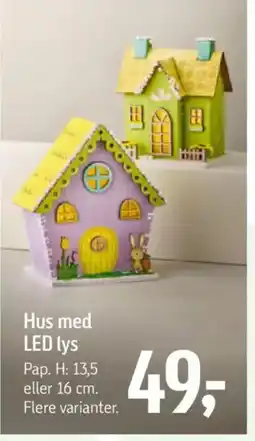 Føtex Hus med LED lys tilbud