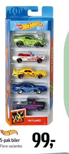 Føtex 5-pak biler tilbud