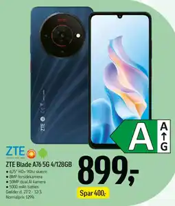 Føtex ZTE Blade A76 5G 4/128GB tilbud