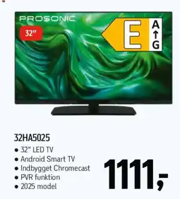 Føtex PROSONIC 32HA5025 tilbud