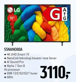 Føtex LG 55NANO80A tilbud
