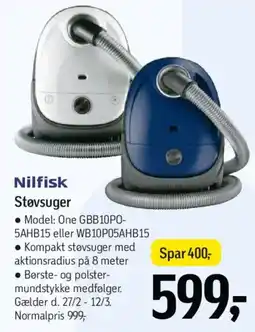Føtex Nilfisk Støvsuger tilbud
