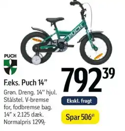 Føtex F.eks. Puch 14" tilbud