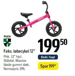 Føtex F.eks. løbecykel 12" tilbud