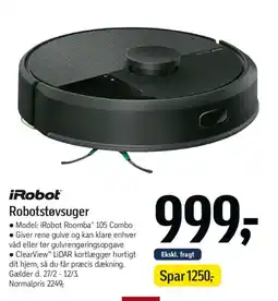 Føtex IRobot Robotstøvsuger tilbud