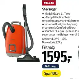 Føtex Miele Støvsuger tilbud